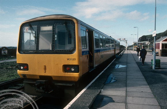02153. 143320. Working to Carlisle. Whitehaven. 04.04.1991