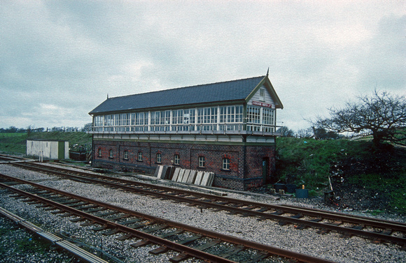02178. Kirkham North Junction signalbox. Kirkham. 05.04.1991