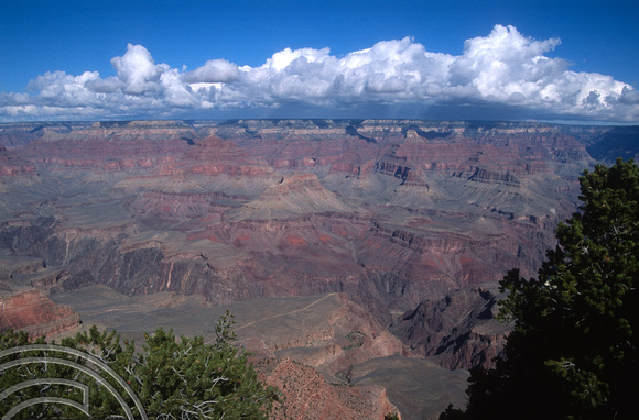 T02692. The Grand Canyon. Arizona. USA. 2nd November 1990