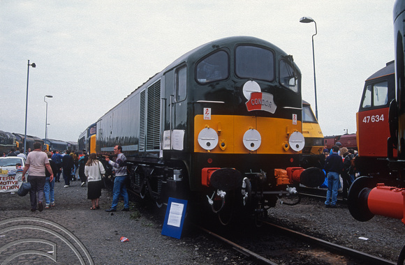 02448. D5705. Depot open day. Coalville. 26.05.1991
