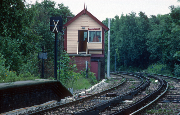 02673. Signalbox. Prestwich. 21.06.1991