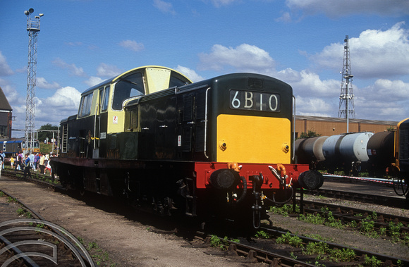 02914. D8568. Old Oak Common depot open day. 18.08.1991