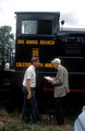 0011. naming of Colsterworth mines engine. Rutland Railway Museum. 13.8.1989.+