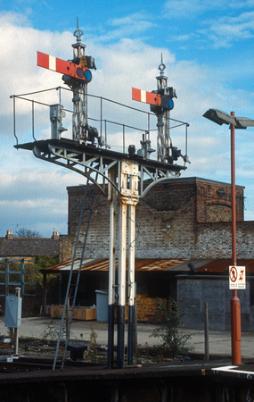 0162. SR Bracket signal. Bognor Regis.15.10.1989.+