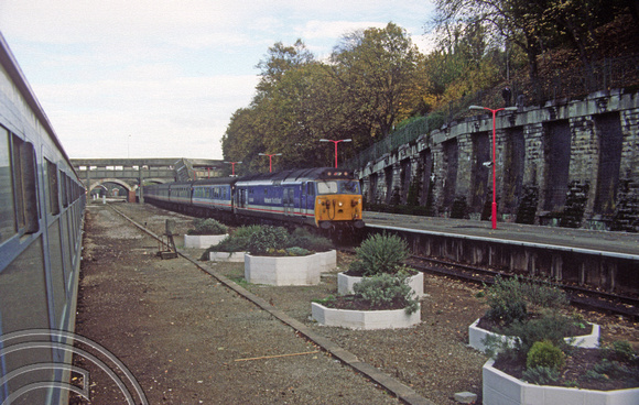 0245. 50045. Exeter Central. 25.10.1989.+
