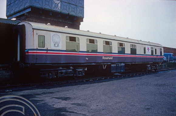 0374. 99660. GWR 150 exhibition coach. Salisbury. 30.12.1989