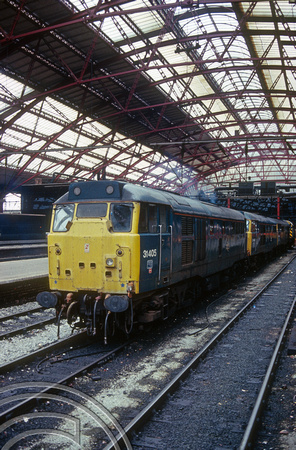 0432. 31405. 31449. 31469. Liverpool Lime St. 11.02.1990