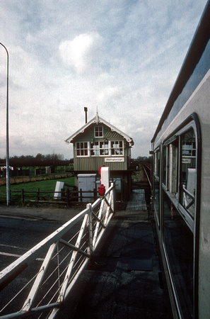 0577. Stallingborough signalbox. Stallingborough. 7.3.1990