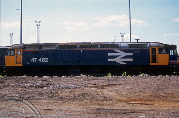 02918. 47482. Stored. Old Oak Common open day. 18.08.1991