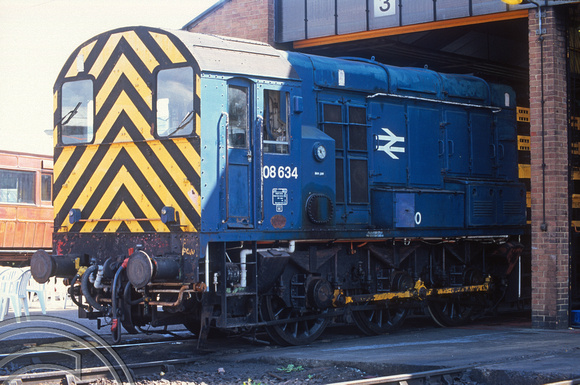 02920. 08634. Old Oak Common open day. 18.08.1991