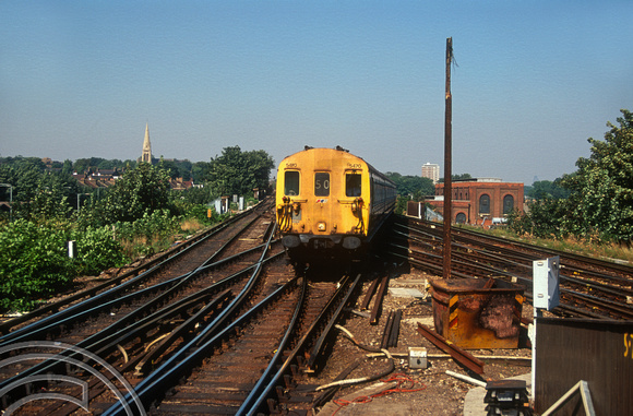 02983. 5470. Working to Dartford via Sidcup. Lewisham. 31.08.1991