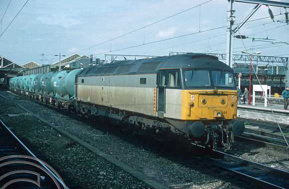 03194. 47344. Replaced 47307. Crewe. 20.03.1993