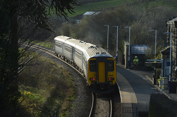 DG413276. 156448. 156490. Danby. 2N31. 1557 Whitby to Hexham. North Yorkshire. 22.3.2024.