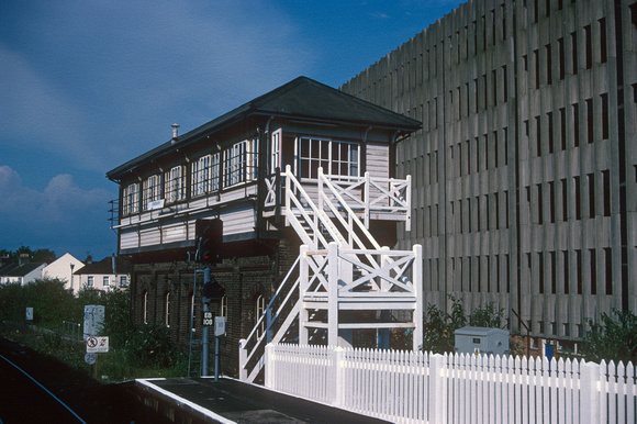 03326. Signalbox. Eastbourne. 20.06.1993