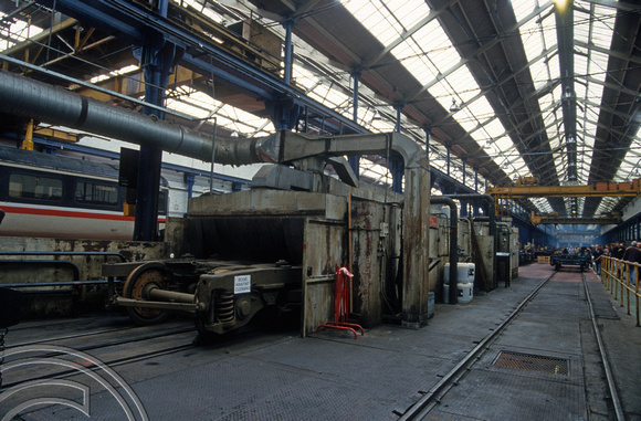 03526. Bogie washing plant. Wolverton works open day. 25.09.1993