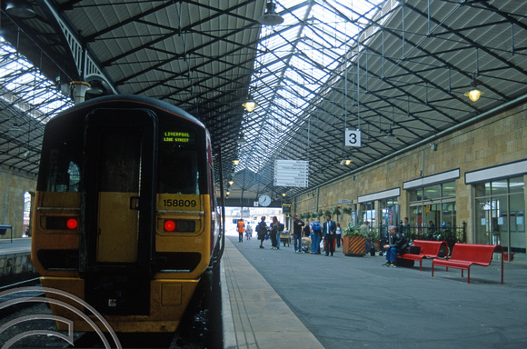 07227.  158809. 12.43 to Liverpool Lime St. Scarborough. 15.09.1999