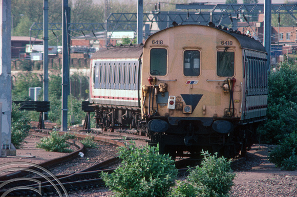 04188. 6418. Stored in the former EMU sidings. Stratford. September.1994