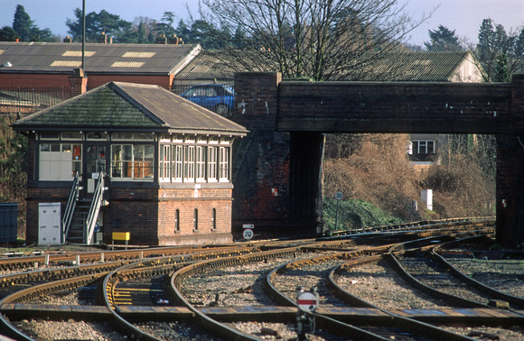 04310. Signalbox. Hereford. 25.02.1995
