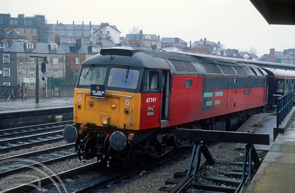 04362. 47741. HR's Welsh Rarebit railtour. Newport. 11.03.1995