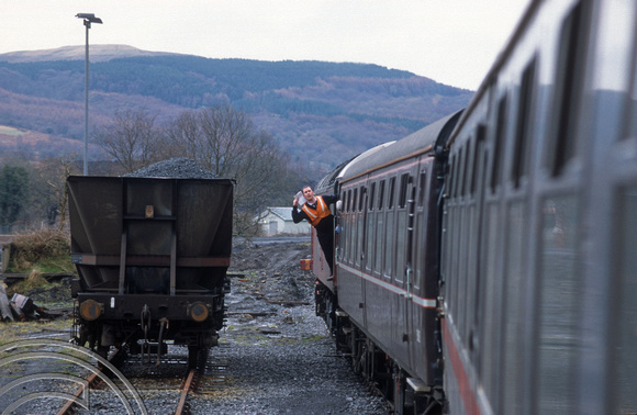 04378. 47741 at the head of the branch. Aberpergwm Colliery. Wales. 11.03.1995