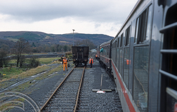 04381. 47741 at the head of the branch. Aberpergwm Colliery. Wales. 11.03.1995