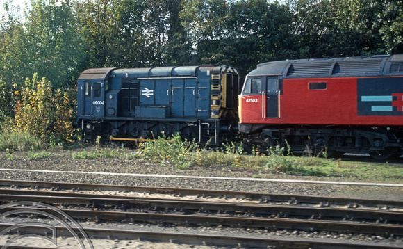 3562. 09004. Stabled in the yard. Redhill. 17.10.93