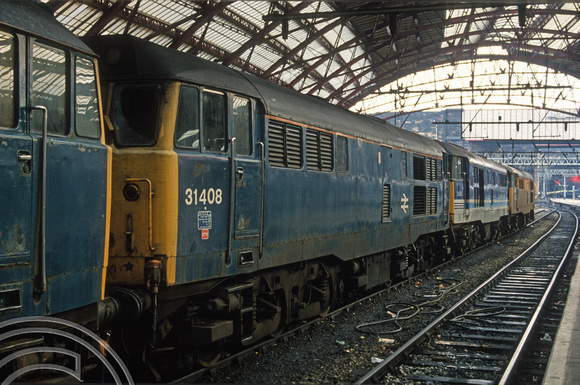 3579. 31408. 31465. 31537. Liverpool Lime St. 21.11.93