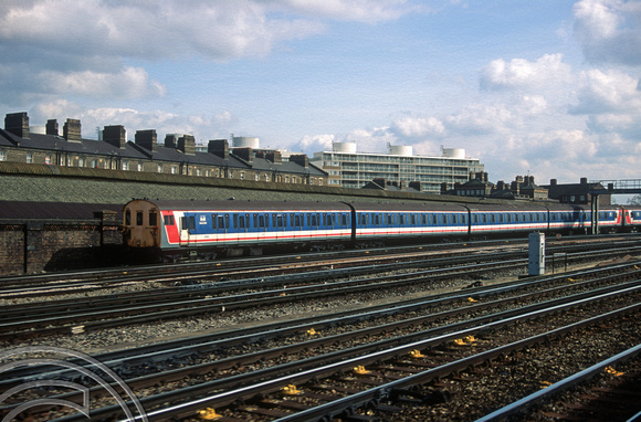 04468. 4614. Stored at the carriage shed. London Victoria. 23.03.1995