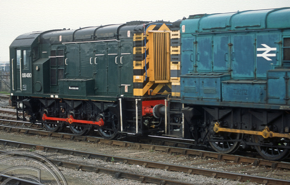 04516. 08480. Tripped from the nearby shed. Didcot. 03.04.1995