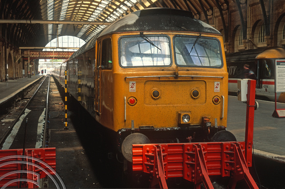 04604. 47513. Rescued the 08.30 from Newcastle. London Kings Cross. 13.05.1995