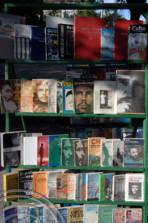 TD00968. Bookstall. Old Havana. Cuba. 27.12.05.
