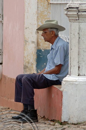 TD01173. Old man. Trinidad. Cuba. 05.01.06.