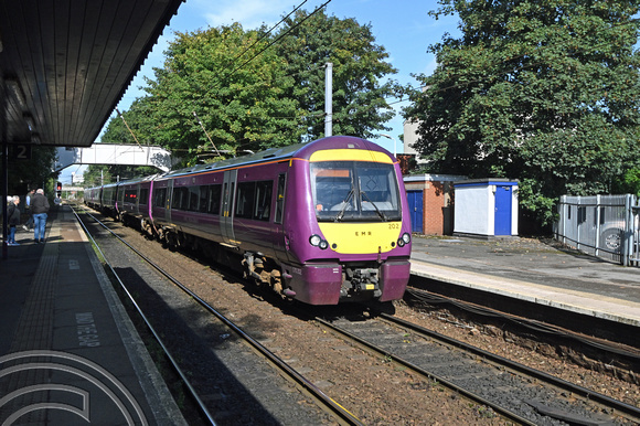 DG427083. 170201. 170202. 1L09 0951 Liverpool Lime Street to Nottingham. Hazel Grove. 13.9.2024.