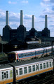 08960. Battersea power station and approaches to London Victoria. 25.02.01