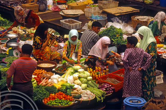 T7309. Indoor Market. Kota Baru. Malaysia. May 1998