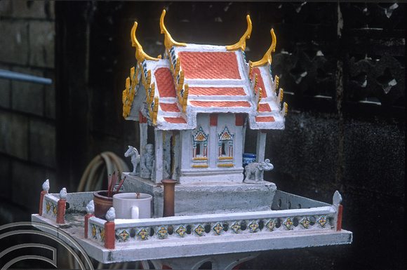 T7283. Spirit House. Krabi. Thailand. May 1998