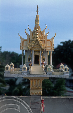 T7286. Spirit House. Krabi. Thailand. May 1998
