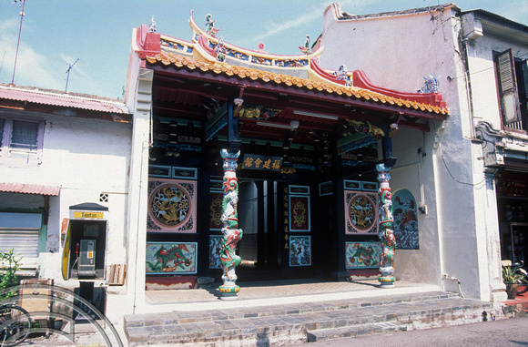 T7388. Chinese Temple. Melaka. Malaysia. 1998