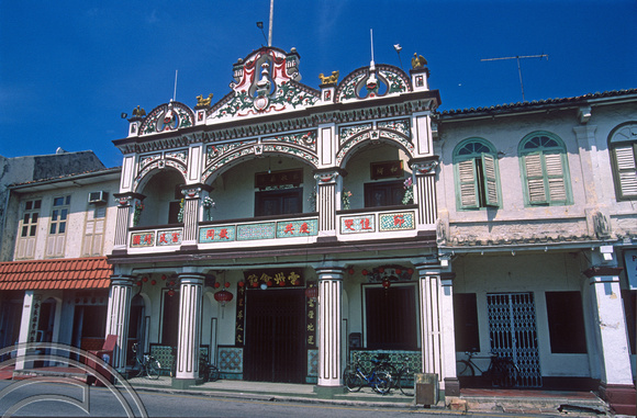 T7391. Old Chinese House. Melaka. Malaysia. 1998