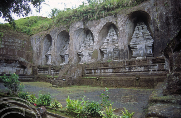 T5168. Buddhist temple. Tampaksiring. Bali. Indonesia. January 1995