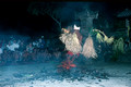 T5197. Fire dance. Ubud. Indonesia. January 1995.