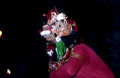 T5202. Dancer dressed as Hanuman. Ubud. Indonesia. January 1995.