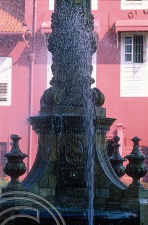 T7411. Fountain in the Square. Melaka. Malaysia. June 1998