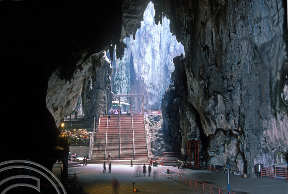 T7437. Batu Caves. Kuala Lumpur. Malaysia. July 1998