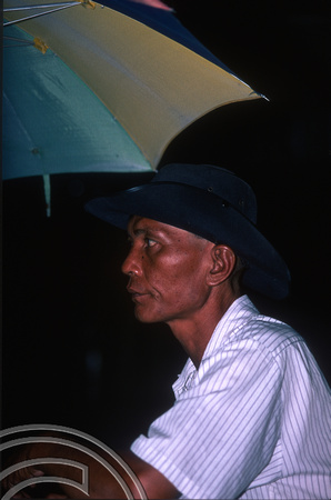 T7449. Rickshaw driver. Georgetown. Penang. Malaysia. July 1998