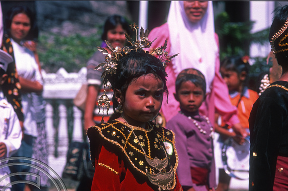 T7590. Independence day Parade. Lake Maninjau. West Sumatra. Indonesia. 17th August 1998