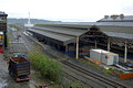 DG414245. TRU. Trainshed roof which will be demolished. Huddersfield. 13.4.2024.
