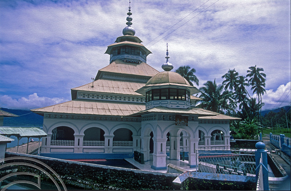 T7632. Village Mosque. Lake Maninjau. West Sumatra. Indonesia. August 1998
