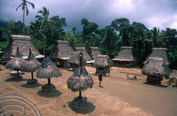 T7726. Traditional Ngada village near Moni. Flores. Indonesia. September 1998copy