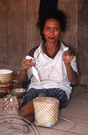 T7740. Ngada village woman. Flores. Indonesia. September 1998
